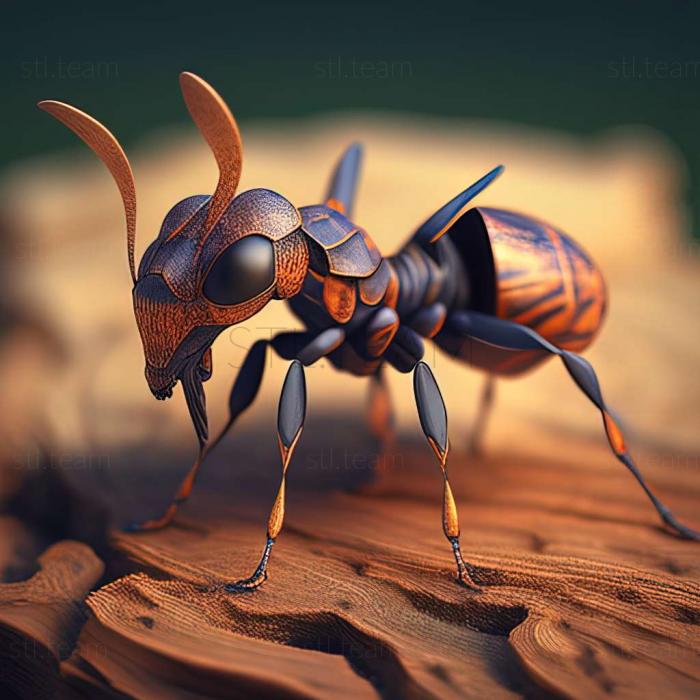Animals Camponotus quadrinotatus